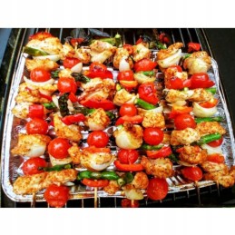 'Stačiakampis' grilio padėklas, ravi, 22x34 cm, 4 vnt