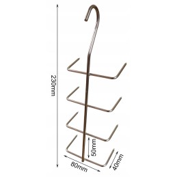 F-404 rūkymo kabliukas vidutinio dydžio žuvies filė, lašišai