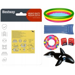Bestway rinkinys iš 10 lipnių remonto pleistrų 62068