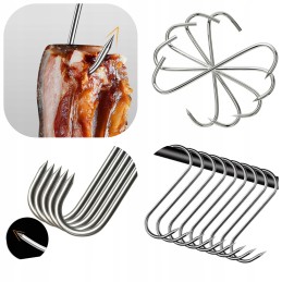 Rūkymo kabliukai, mėsos rūkymo kabliukai, 15 vnt