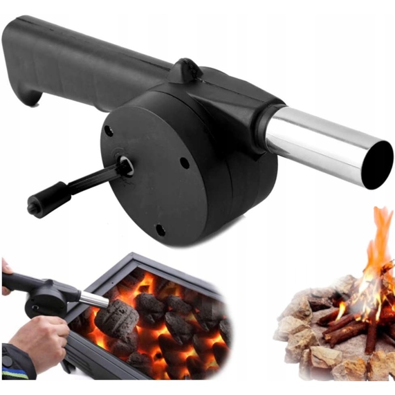 Pūstuvas grotelių, židinio, židinio uždegimui