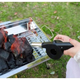 Pūstuvas grotelių, židinio, židinio uždegimui