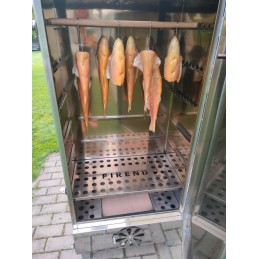 H-433 kabliukas karpinei žuviai rūkyti, 33 cm, stiprus inox