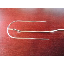 Šakutė, pagaliukai, šakutės, chromuotos laužo lazdos