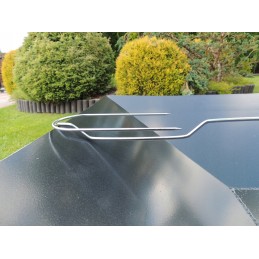 Šakutė, pagaliukai, šakutės, chromuotos laužo lazdos