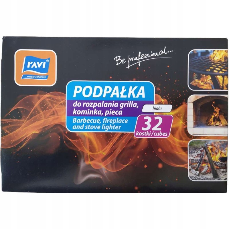 Židinio kūrenimas 'balti kubeliai', ravi, 32 vnt