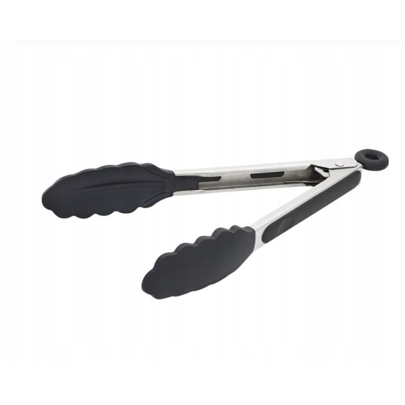 Silikoninės virtuvės žnyplės, universalios grotelės, ilgos, 33 cm