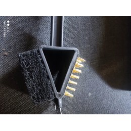 Burns & Barkles vielinis grilio šepetys grotelėms, 36 cm