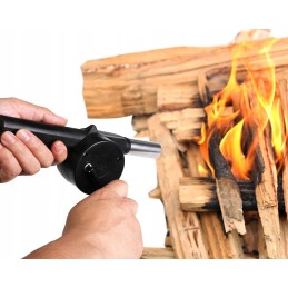 Pūstuvas grotelių, židinio, židinio uždegimui