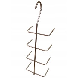 F-404 nerūdijančio plieno rūkymo kabliukas žuviai, karpių gabalėliams, lašišos filė rūkyti