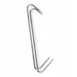 Dvigubas rūkymo kabliukas 3 mm grilio kepimo priedai sodas Gegužės savaitgalis