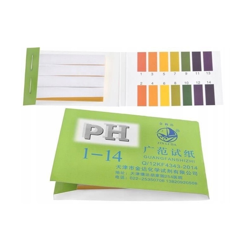 pH testribad veele, lakmuspaberid, 80 tk