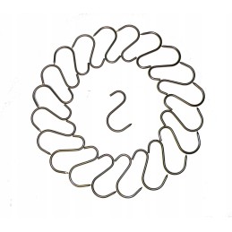 Mėsos rūkymo kabliukai 5mm s100 5vnt zut togo