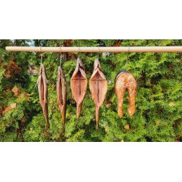 H-433 kabliukai karpinėms žuvims rūkyti, 33 cm