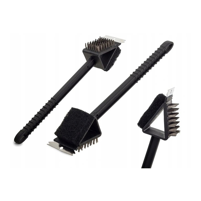 3in1 grilio valymo šepetys