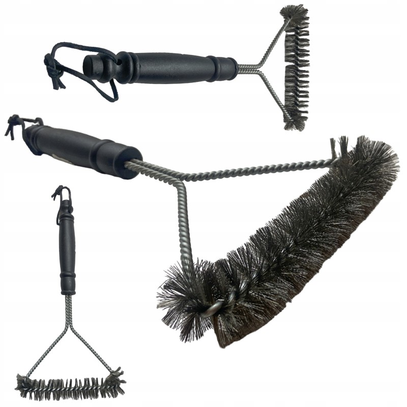 Platus šepetys grilio grotelėms valyti