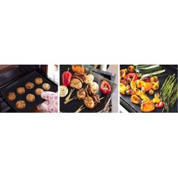 Tefloninis kilimėlis grilio kepimo skardoms 4 vnt