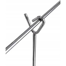 Pw-86 atramos 86cm židinio šakėms, 3 lygiai, nerūdijantis plienas, liuksas