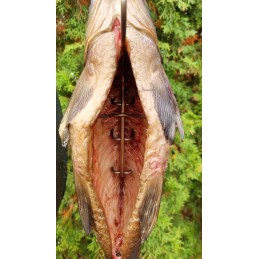 H-433 kabliukai karpinėms žuvims rūkyti, 33 cm