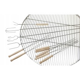 H-433 kabliukai karpinėms žuvims rūkyti, 33 cm