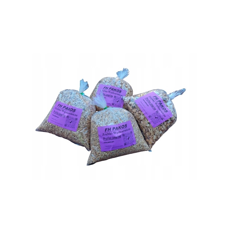 Buko-alksnio rūkymo drožlės 8 mm 1 kg