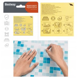 Baseino remonto rinkinys, remonto komplektas, 10 vienetų, bestway