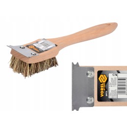 Grilio šepetys su grandikliu, natūralūs šereliai