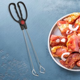 Plieninės grilio žnyplės 35,5 cm / BBQ