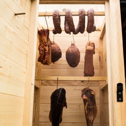 Tradiciniai rūkymo kabliukai 15 cm, 5 vnt