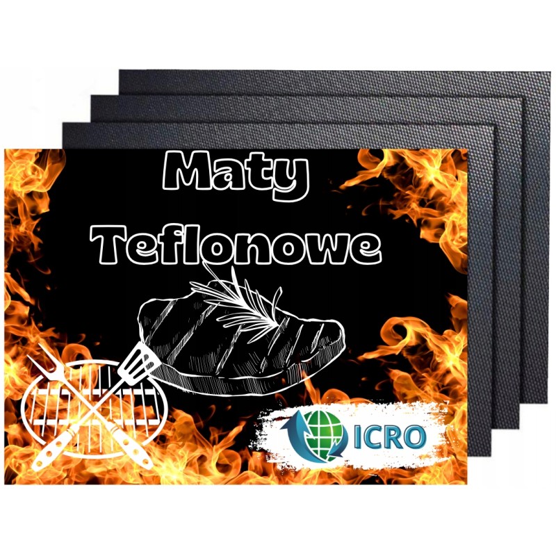 3x tefloninis orkaitės kilimėlis, kepimas ant grotelių, daugkartinio naudojimo bbq padėklai xl