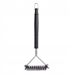 Grilio valymo šepetys yra patikimas ir naudingas įrankis, palengvinantis grotelių valymą po kiekvieno kepimo seanso.