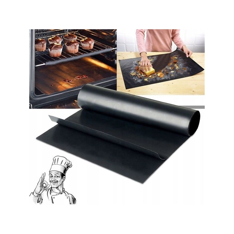 BBQ grilio kilimėlis 60 x 40 cm 1 vnt.