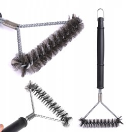 Grilio valymo šepetys yra patikimas ir naudingas įrankis, palengvinantis grotelių valymą po kiekvieno kepimo seanso.