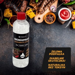 Gelinis ekologiškas žiebtuvėlis 0,5l fresko griliui, bekvapis