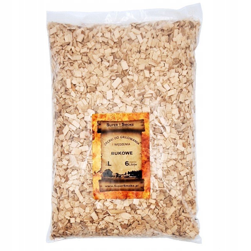 Supersmoke rūkymo traškučiai buko dydis: l 6 litrai
