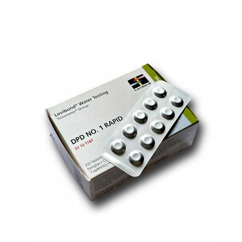 Chloro matavimo tabletės cl lovibond dpd 1 10 vnt