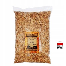 Super dūminės medžio drožlės alksnio rūkymui dydis: l 6 litrai