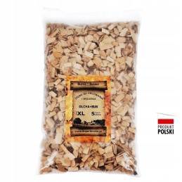 Super dūminės medžio drožlės kepimui ant grotelių, alksnio + buko mišinys, dydis: xl, 5 litrai