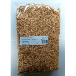 Rūkymo traškučiai borniak hickory graikinis riešutas 2l