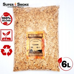 Super dūmų rūkymo traškučiai alksnio dydis: m 6 litrai