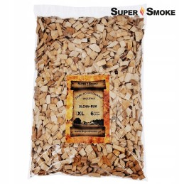 Supersmoke kepimo karbonadai, alksnio + buko mišinys, dydis: xl, 6 litrai