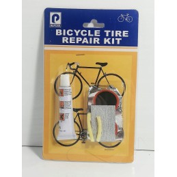 Dviračių kamerų ir padangų remonto rinkinys