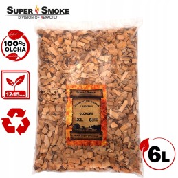 Super dūmų rūkymo traškučiai alksnio dydis: xl 6 litrai