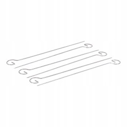 Nerūdijančio plieno iešmai, 6 vnt., lenkiškas gaminys