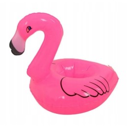 Pripučiamas flamingo gėrimų laikiklis gėrimams