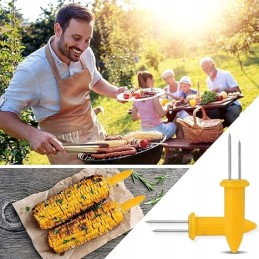 Šakės, kepsninės šakutės kukurūzams, mažas aonatas, 20 vnt