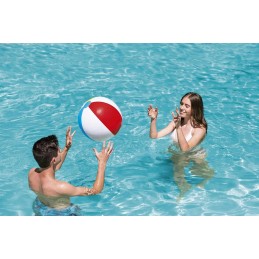 Pripučiamas spalvingas paplūdimio kamuolys, skirtas vandens baseinui bestway 31022