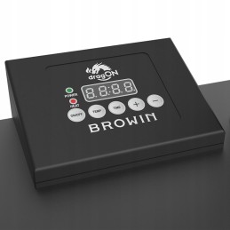 Elektrinė rūkykla - drakonas su dūmų generatoriumi, skaitmeninis