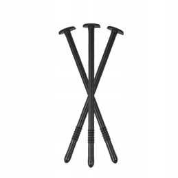 Smeigtukai agrotekstilei ir agrotekstilei, 12,5 cm, 100 vnt.