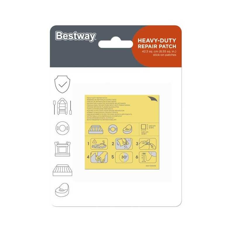 Bestway 62068 metų senumo baseino čiužinių remonto rinkinys